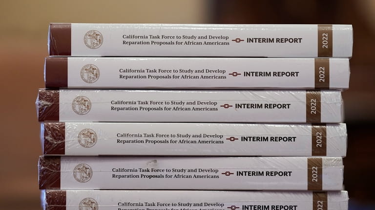 Copies of the interim report issued by California's first-in-the-nation task...
