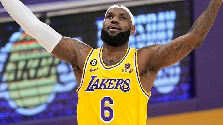LeBron James Game-Worn 'City Edition' Lakers Jersey Up For Auction