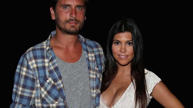 Khloe Kardashian and Scott Disick in the Hamptons