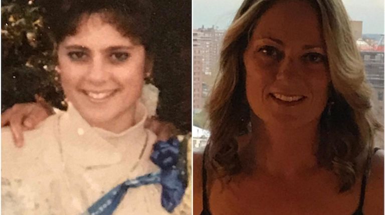 Jennifer Wittman-Cahill, then and now.