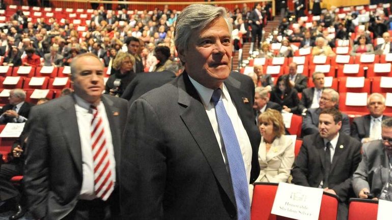 Senate Majority Leader Dean Skelos in Albany. (Jan. 17, 2012)