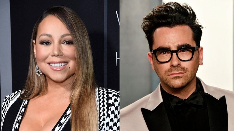 Mariah Carey and "Schitt's Creek" creator and star Daniel Levy...