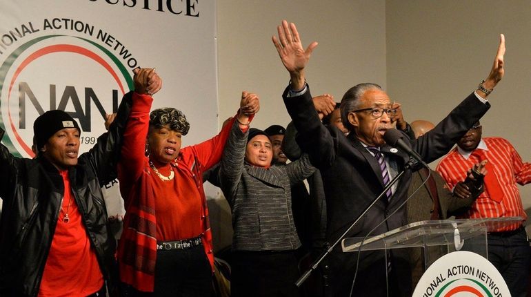 The Rev. Al Sharpton calls for changes in civil service...