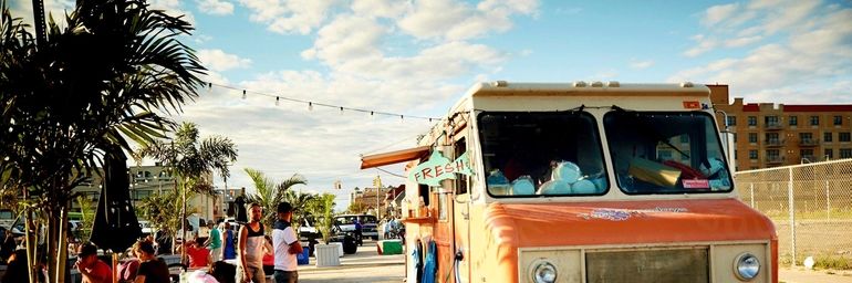 Taco Tuesdays is one of the food trucks parked at...