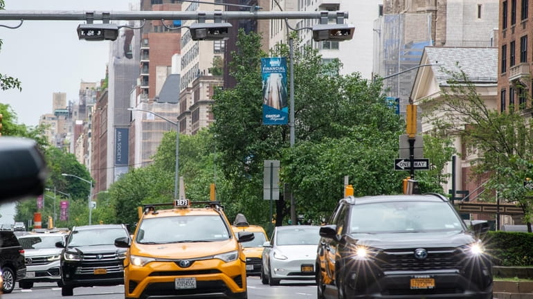 Toll readers at Park Ave. and 61st St. in Manhattan...