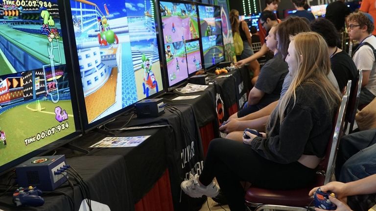 Compete in some video game tournaments at the LI Retro...