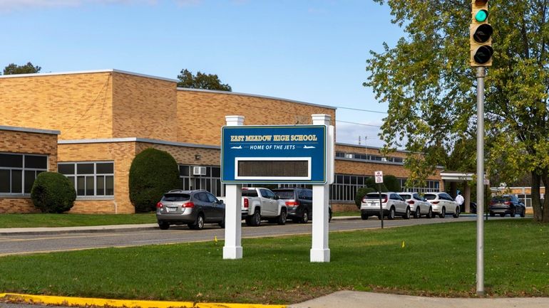 Swastikas were found in a classroom at East Meadow High School...