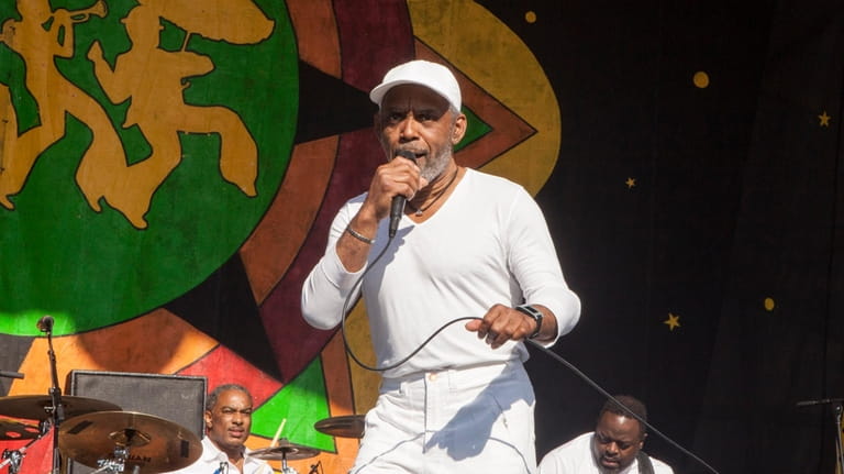 In this May 4, 2014 file photo, Frankie Beverly performs...