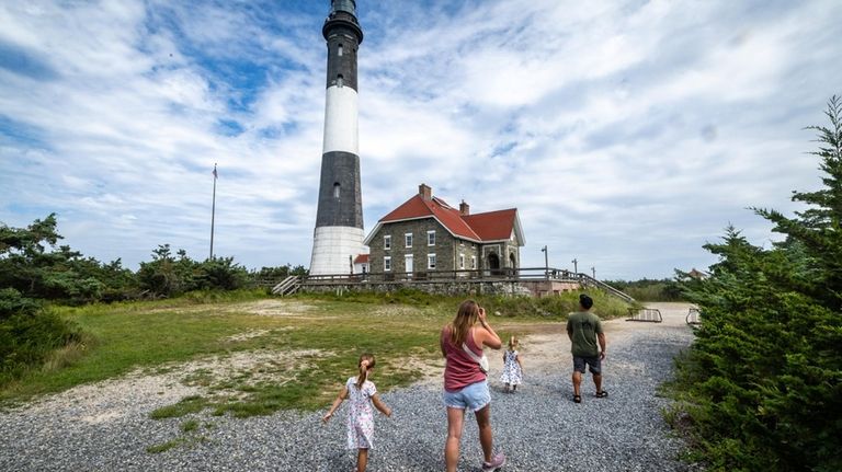 Reach the Fire Island Lighthouse and museum by walking from...