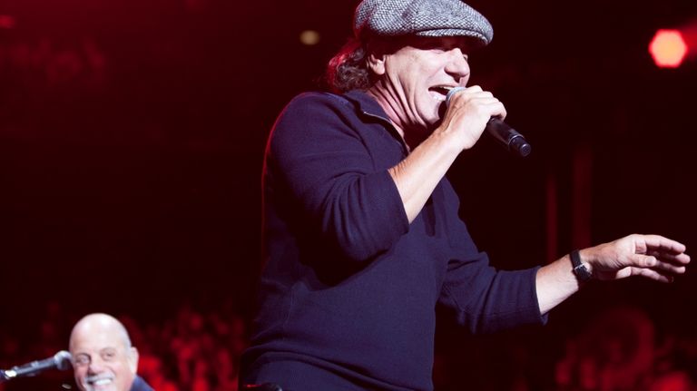 Brian Johnson of AC/DC joins Joel.