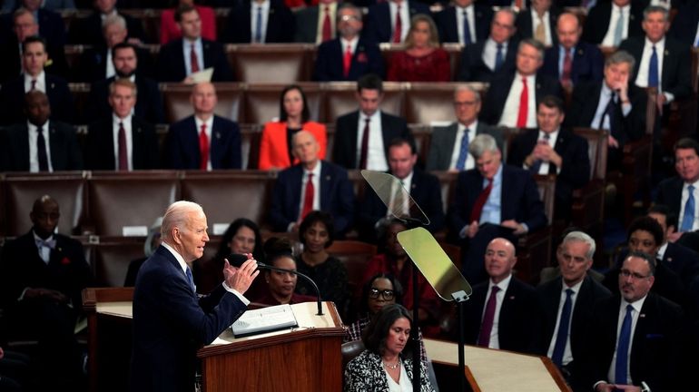 President Joe Biden delivers his State of the Union address...