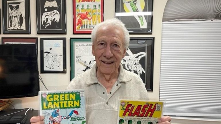 Joe Giella, a prominent inker who worked on Batman, Green Lantern, The...