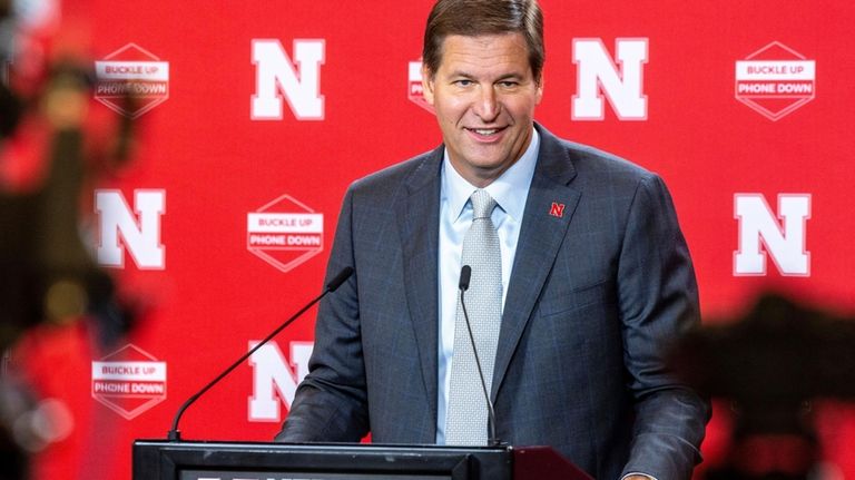 Nebraska athletic director Trev Alberts gives an update on Memorial...