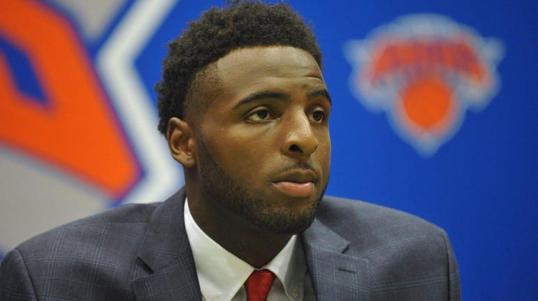Mitchell Robinson, selected by the Knicks in the second round...