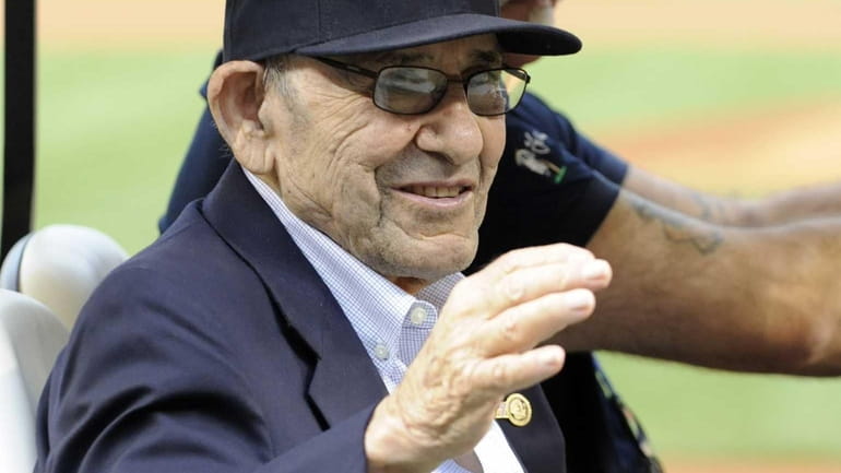 Yogi grateful for replica donations to Yogi Berra Museum - Newsday