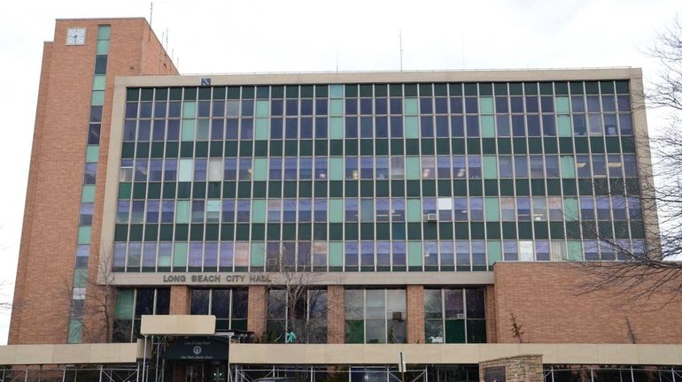 Long Beach City Hall on March 28, 2013.