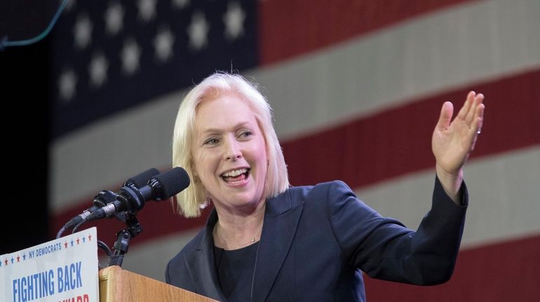 Sen. Kirsten Gillibrand is the sixth U.S. senator to enter...