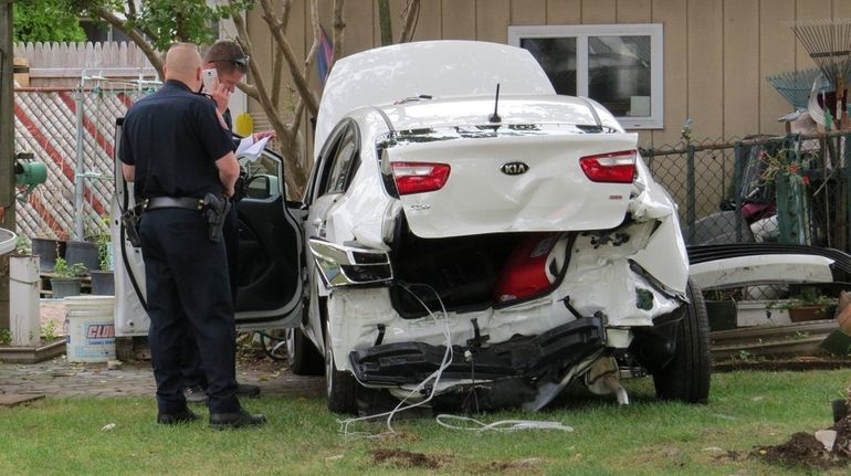 Nassau police and Levittown Fire Department responded Wednesday, Oct. 12,...