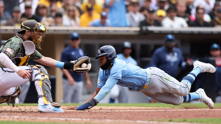 Rays left fielder Randy Arozarena will participate in the Home Run Derby -  Newsday