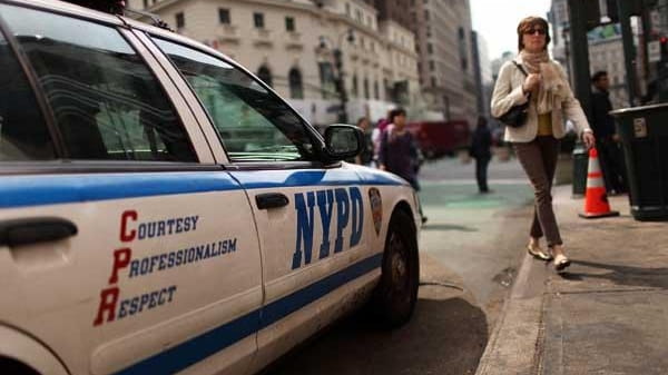 An NYPD patrol car is seen in this file photo.