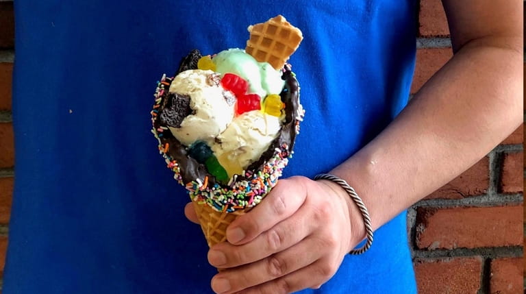 Greenport Creamery goes heavy on the toppings.