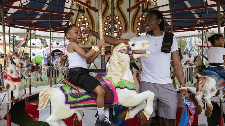 The annual Queens Agricultural Fair at the Queens County Farm Museum...