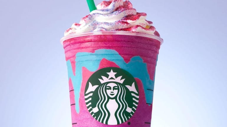 Starbucks debuted its limited-time Unicorn Frappuccino on Wednesday, April 19,...