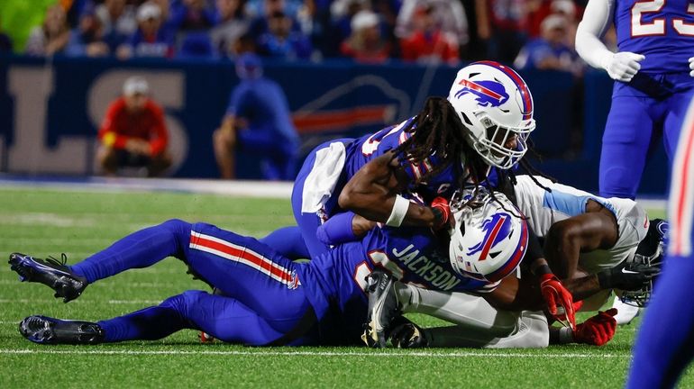 Buffalo Bills' Dane Jackson avoids major injury, out of hospital - Newsday