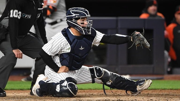 Yankees catcher Kyle Higashioka gets start behind the plate for