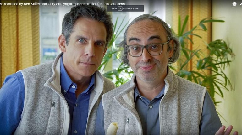 Actor Ben Stiller, a friend of author Gary Shteyngart, made...