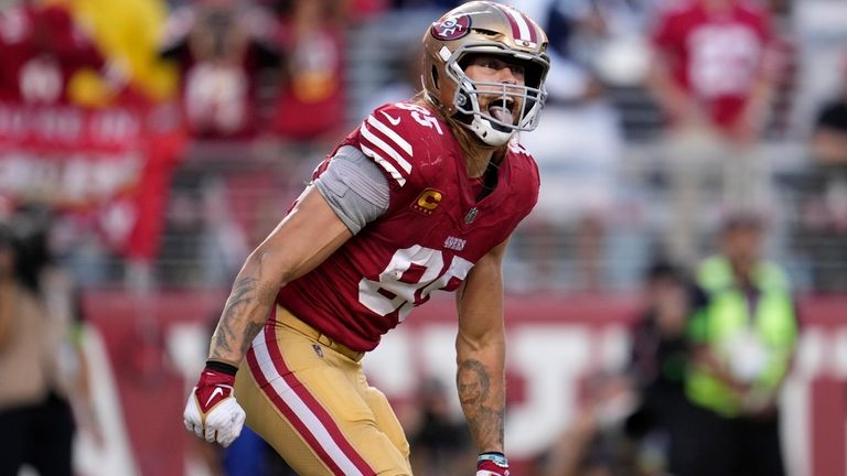 George Kittle of the San Francisco 49ers Is One of Many Residents Without  Power - The New York Times