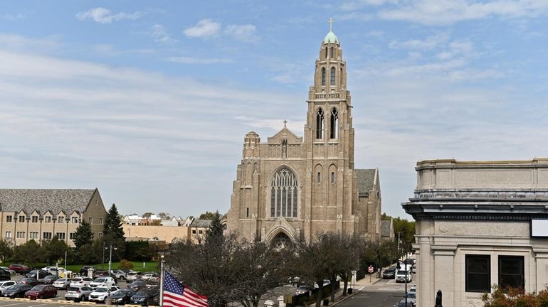 St. Agnes Roman Catholic Cathedral in Rockville Centre. After 3½ years...