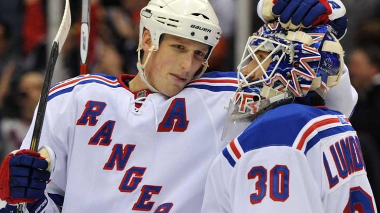 Rangers defenseman Marc Staal in an undated file photo with...