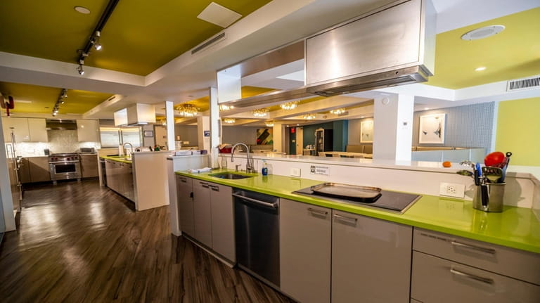 The kitchen at the Ronald McDonald House in Glen Oaks,...