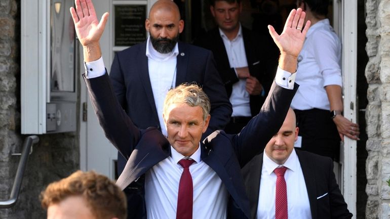 Björn Höcke, party and parliamentary group leader of the AfD...