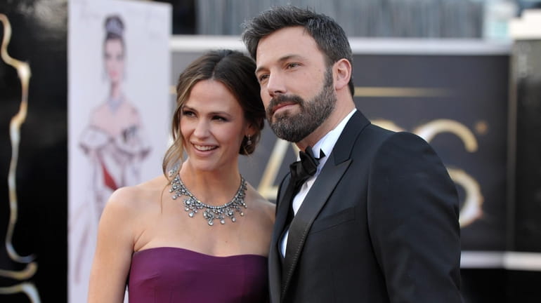 Jennifer Garner and Ben Affleck arrive at the Oscars at the...