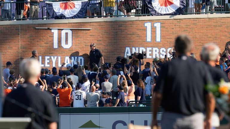 Former Detroit Tigers Hall of Fame manager Jim Leyland is...