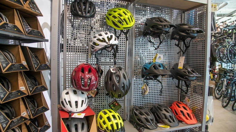 Helmets, like those used by bicyclists, offer little protection from...