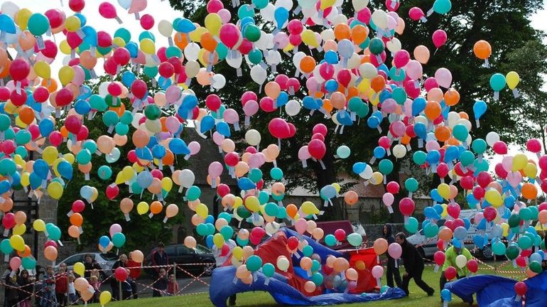 Balloon releases have harmed marine and land animals, as well...