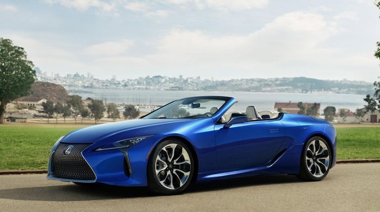 The 2021 Lexus LC 500 convertible sets a high standard...