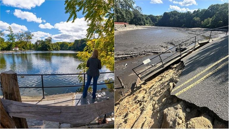 The storm caused dramatic changes to some of Long Island's...