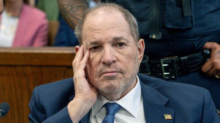 Harvey Weinstein appears at Manhattan criminal court for a preliminary...