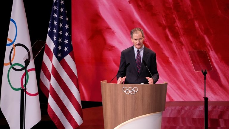 Gene Sykes, president of the US Olympic and Paralympic committee...