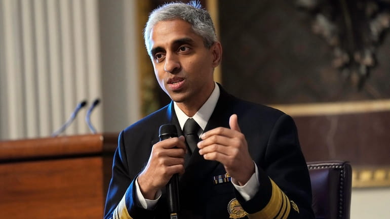 Surgeon General Vivek Murthy suggests social media warning messages in the...