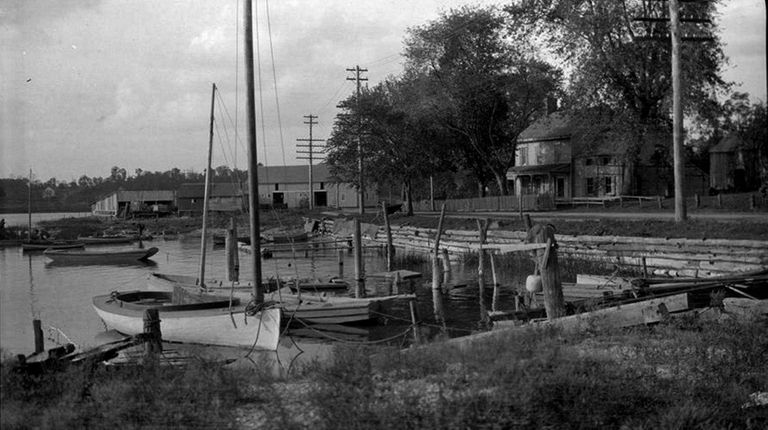 Undated photo of the Baxter House. The Baxter House, a...