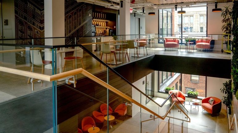 Mastercard has retrofitted a 19th-century building in Manhattan's Flatiron District...