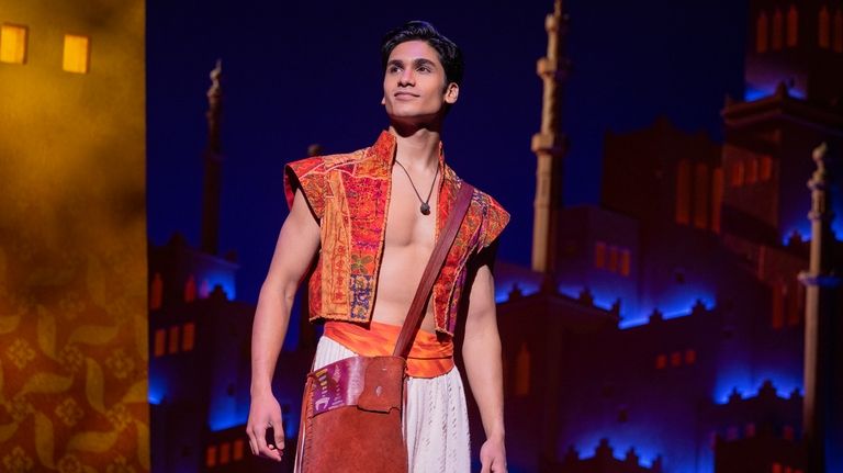 This image released by Disney Theatricals shows Adi Roy as...