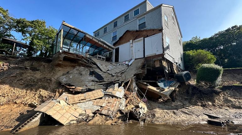 A home on Main Street in Stony Brook on Monday...