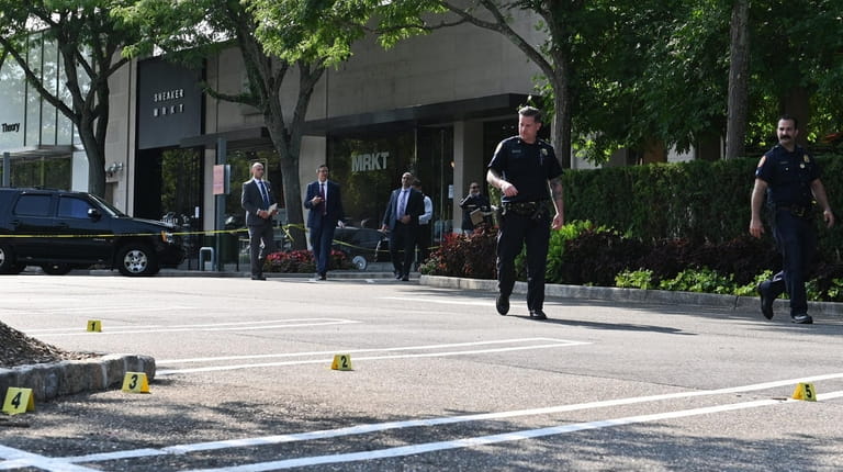 Long Island police probe shooting near Americana Manhasset mall