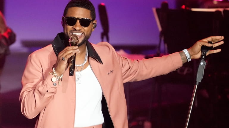 Usher performs at the 51st annual Songwriters Hall of Fame...